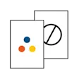 3 colori PMS sul fronte, retro non stampato