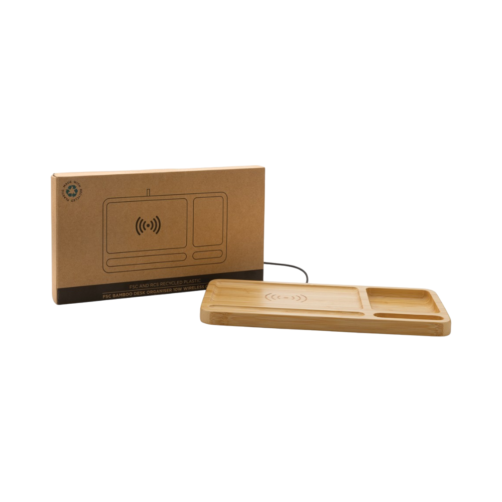 PDP - bamboodeskorganiser10wwirelesscharger square #00000000 background