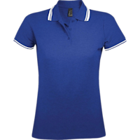 Bleu royal / blanc