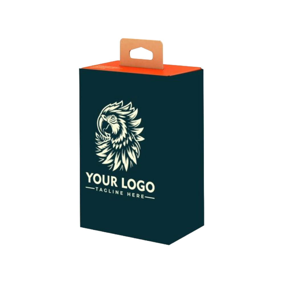 Exemple de boîte cadeau personnalisée avec logo pour l'option d'emballage JBL Clip 5