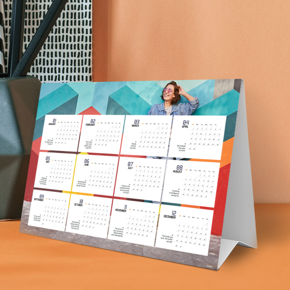 Folded calendars PDP4