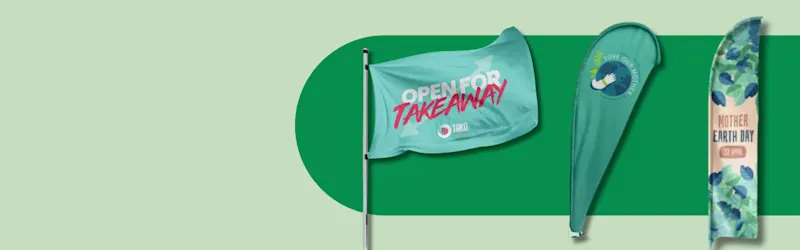 Banner Sustainable Flags