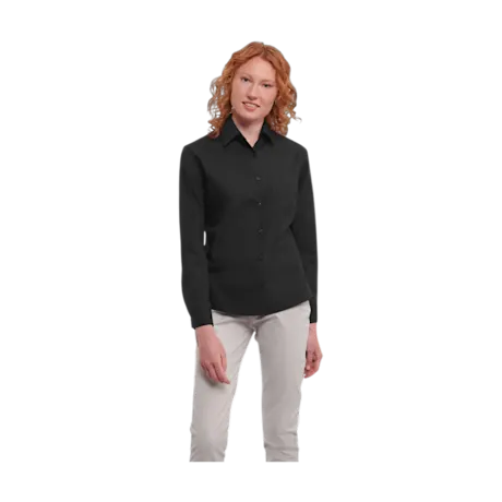 Russell Ladies Cotton Poplin Shirt