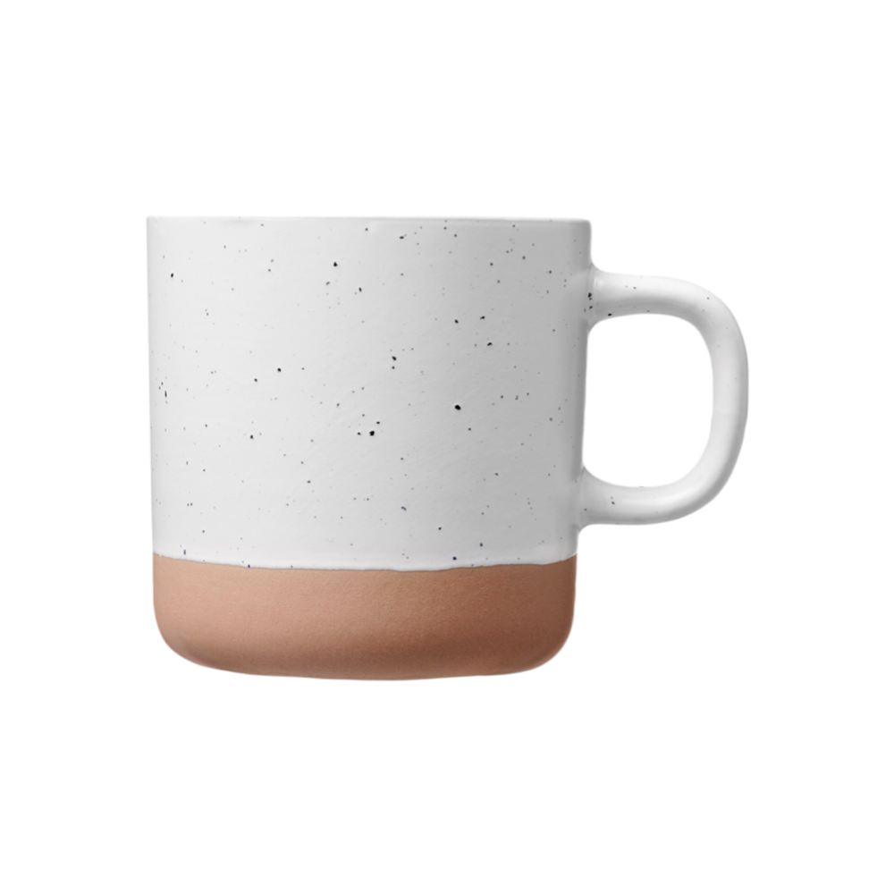 Pascal 360 ml ceramic mug colour icon white