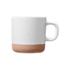 Pascal 360 ml ceramic mug colour icon white