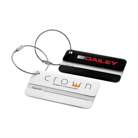 Aluminium Luggage Tag