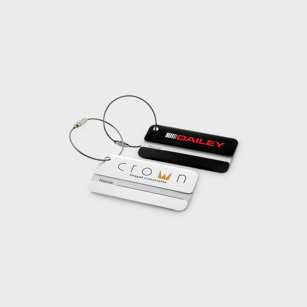 aluminiumluggagetag PLP