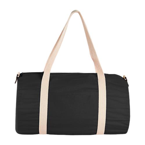 Cochichuate cotton barrel duffel bag 25L black
