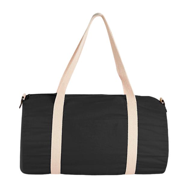 Cochichuate cotton barrel duffel bag 25L black