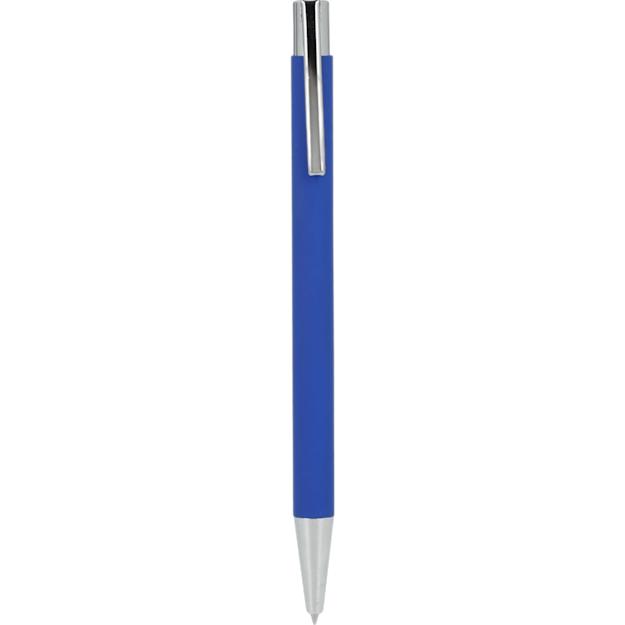 maxirecycledaluminumsofttouchgelpen blue