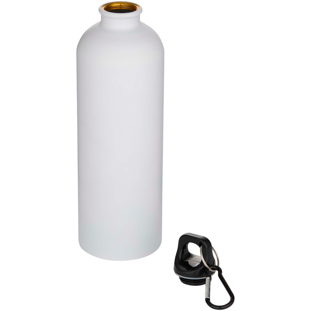 oregon750mlmattercsrecycledsinglewallstainlesssteelwaterbottlewithcarabiner - supplier_transparent