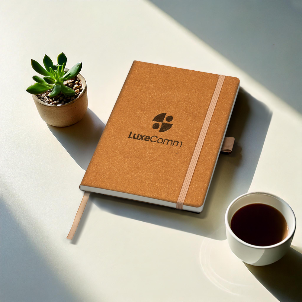 kilaurecycledleathernotebook setting