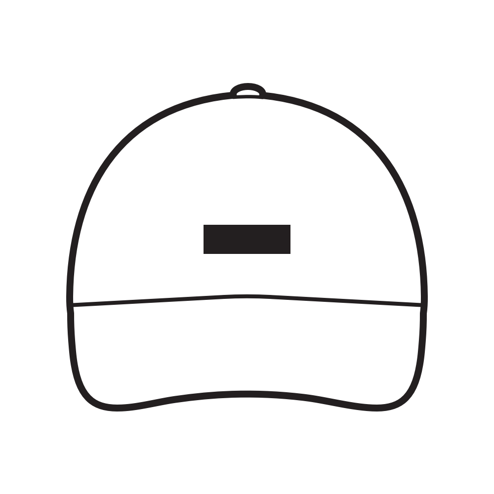 Parte anteriore - 6 x 2 cm