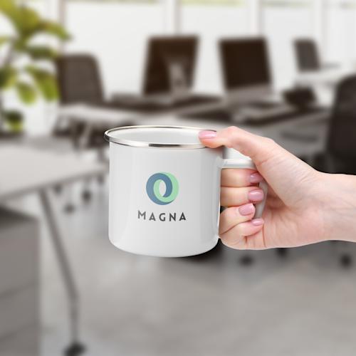 Retro Silver Emaille Mug mok PDP Copy 3