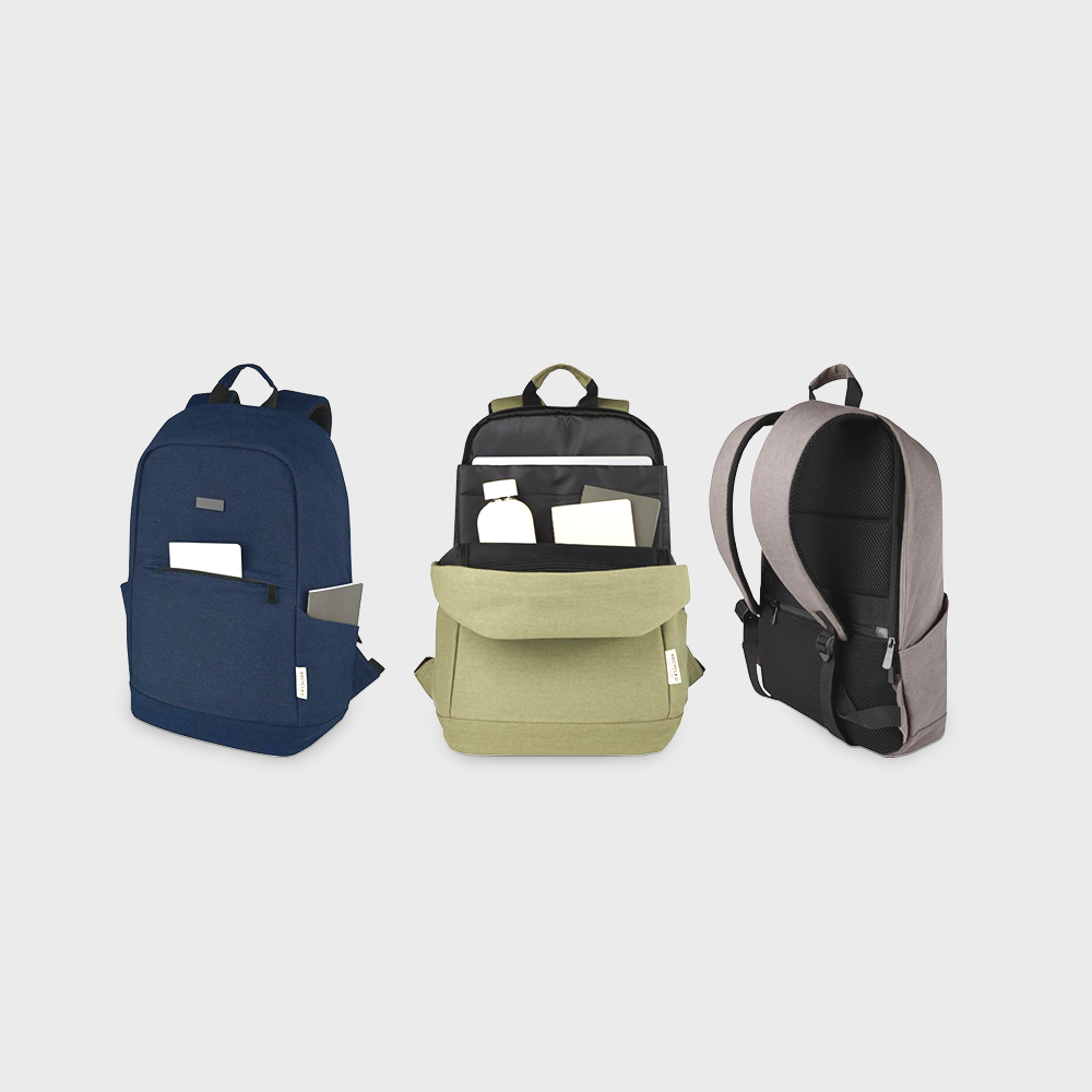 Joey 15.6 inch GRS Recycled Canvas Anti-Theft Laptop Backpack