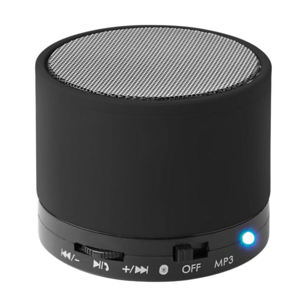 ICON - roundbassroundwirelessspeaker black