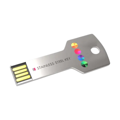 Chiavetta USB in acciaio