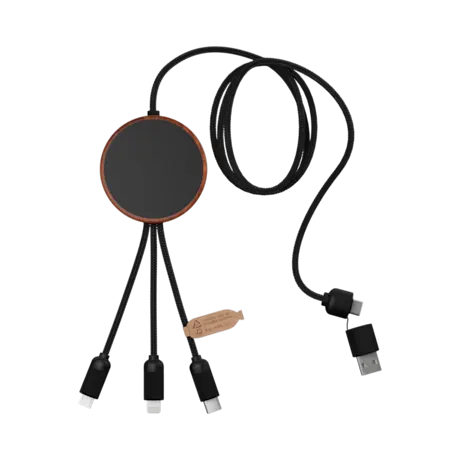 SCX.design C40 rPET & Bamboo Charging Kit