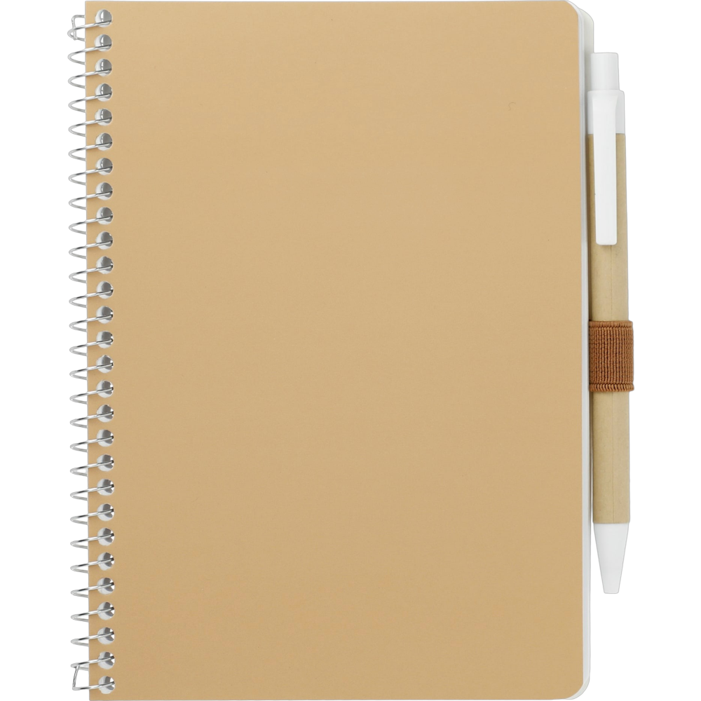ICON - mixspiralnotebookpen5x7in natural