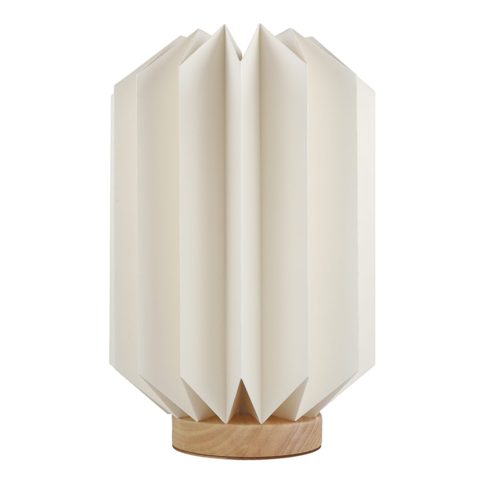 coolluxfoldablepaperledlampeosonwoodenbase25cmletterboxsize - supplier_transparent