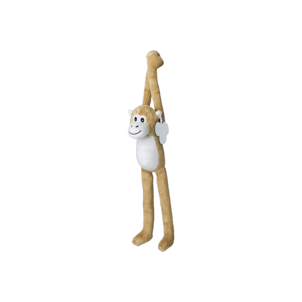 Custom Plush Monkey - hanging view