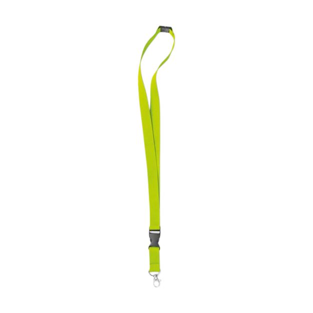 ICON - lanylanyardhookandbuckle20mm lime