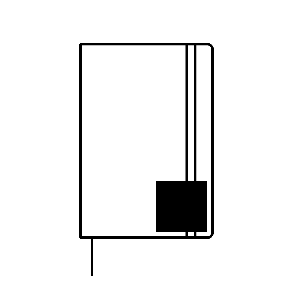 55 x 55 mm - Tampondruk