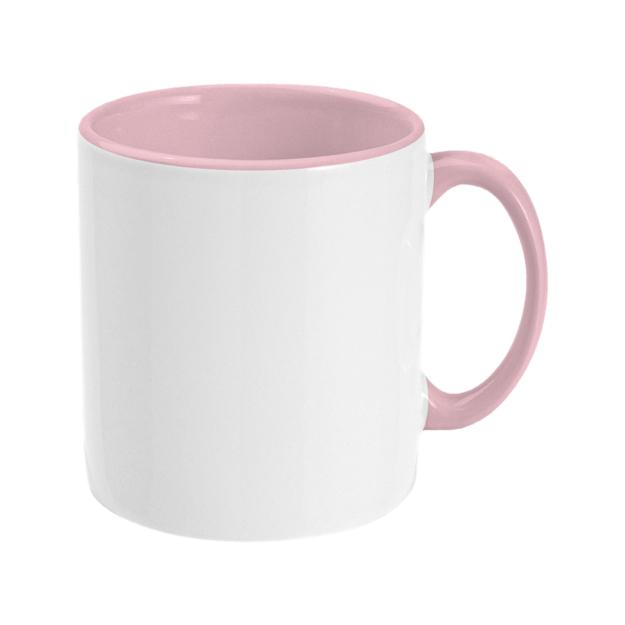 mugscoloredhandle colour pink