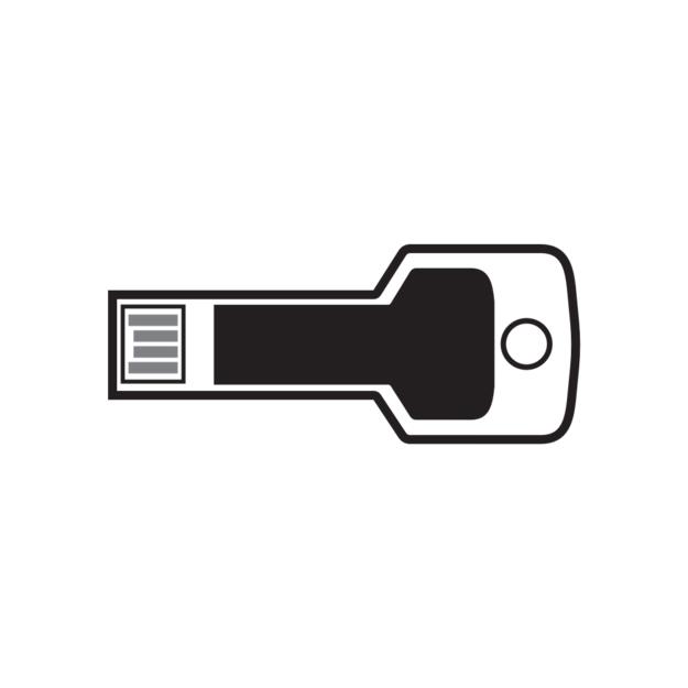 USB Key SS posi 41x19