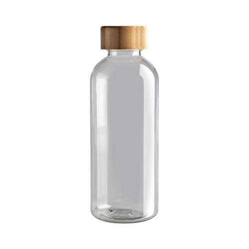grsrpetbottlewithbamboolid color transparent