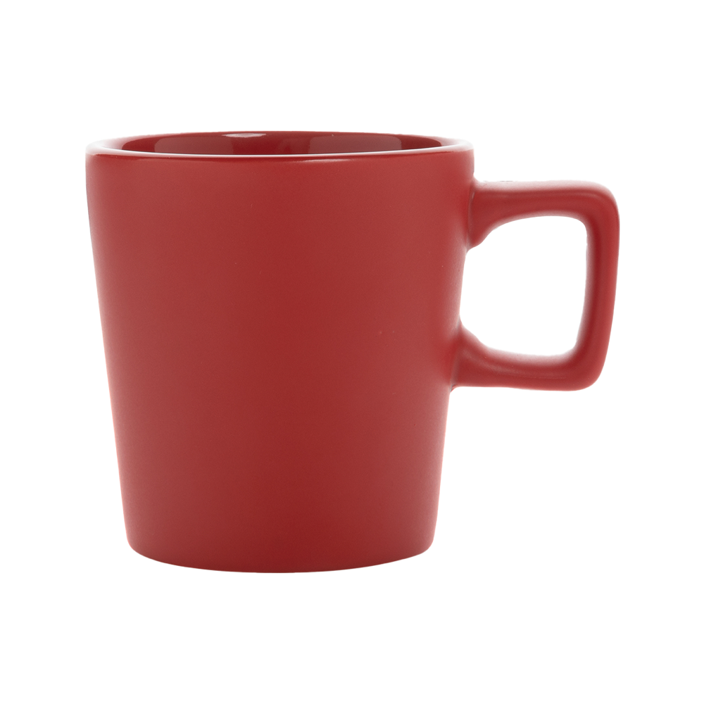 ceramicmoderncoffeemug colour icons red
