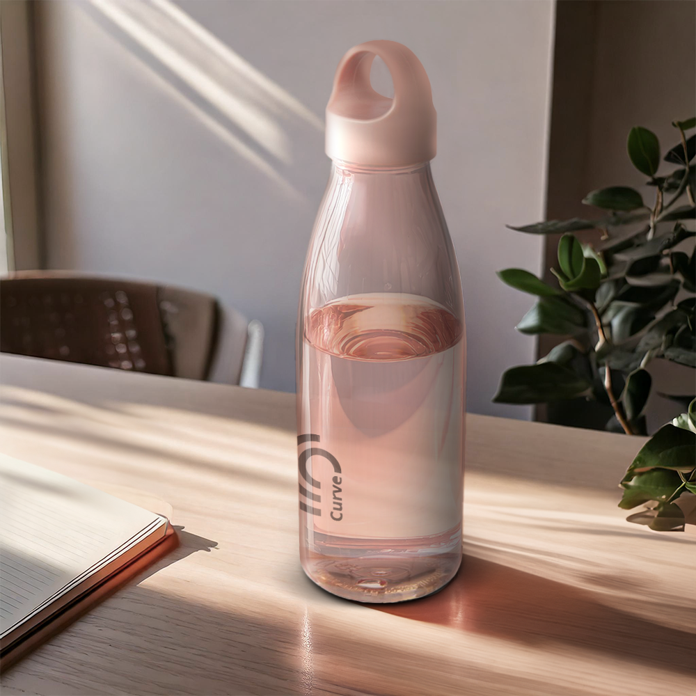 bergen800mlrecycledplasticwaterbottle setting2