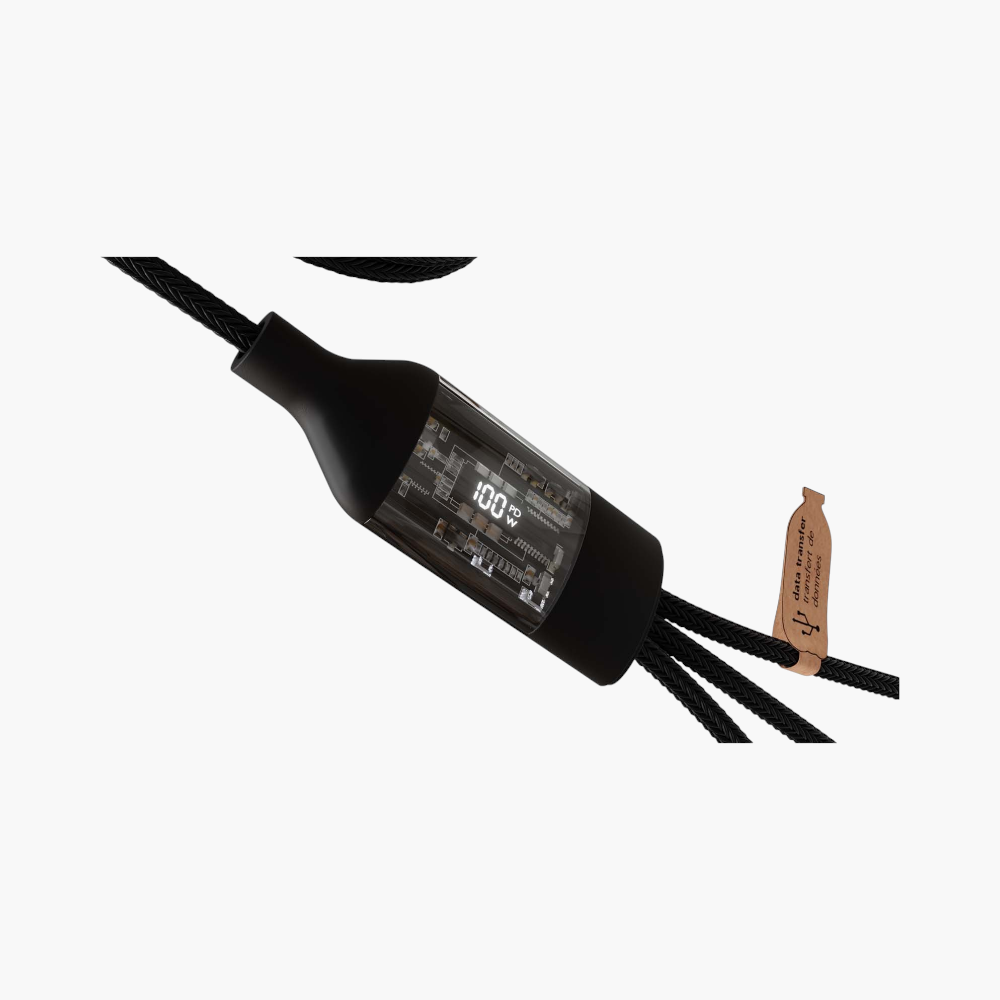 PDP - scxdesignc505in1fastcharging100w5acablewithdigitaldisplay square #F8F8F8 background