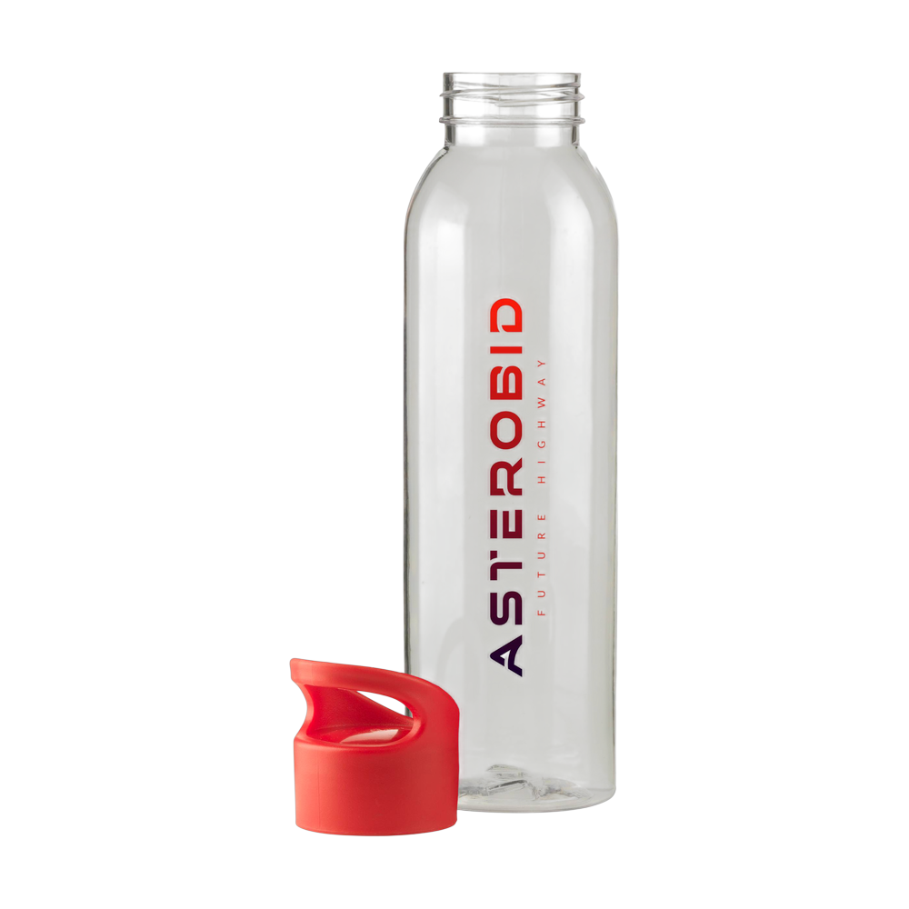 COLOR ICON - siriusgrsrpetwaterbottle650ml - Transparent Red