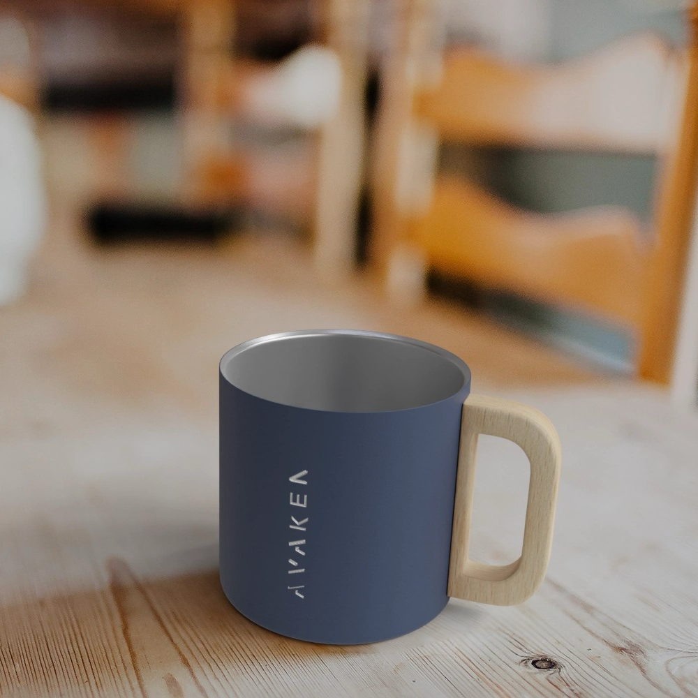 Bjorn RCS Recycled Stainless Steel Mug with Copper Vacuum Insulation ...