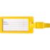 ICON - recycledplasticluggagetag yellow