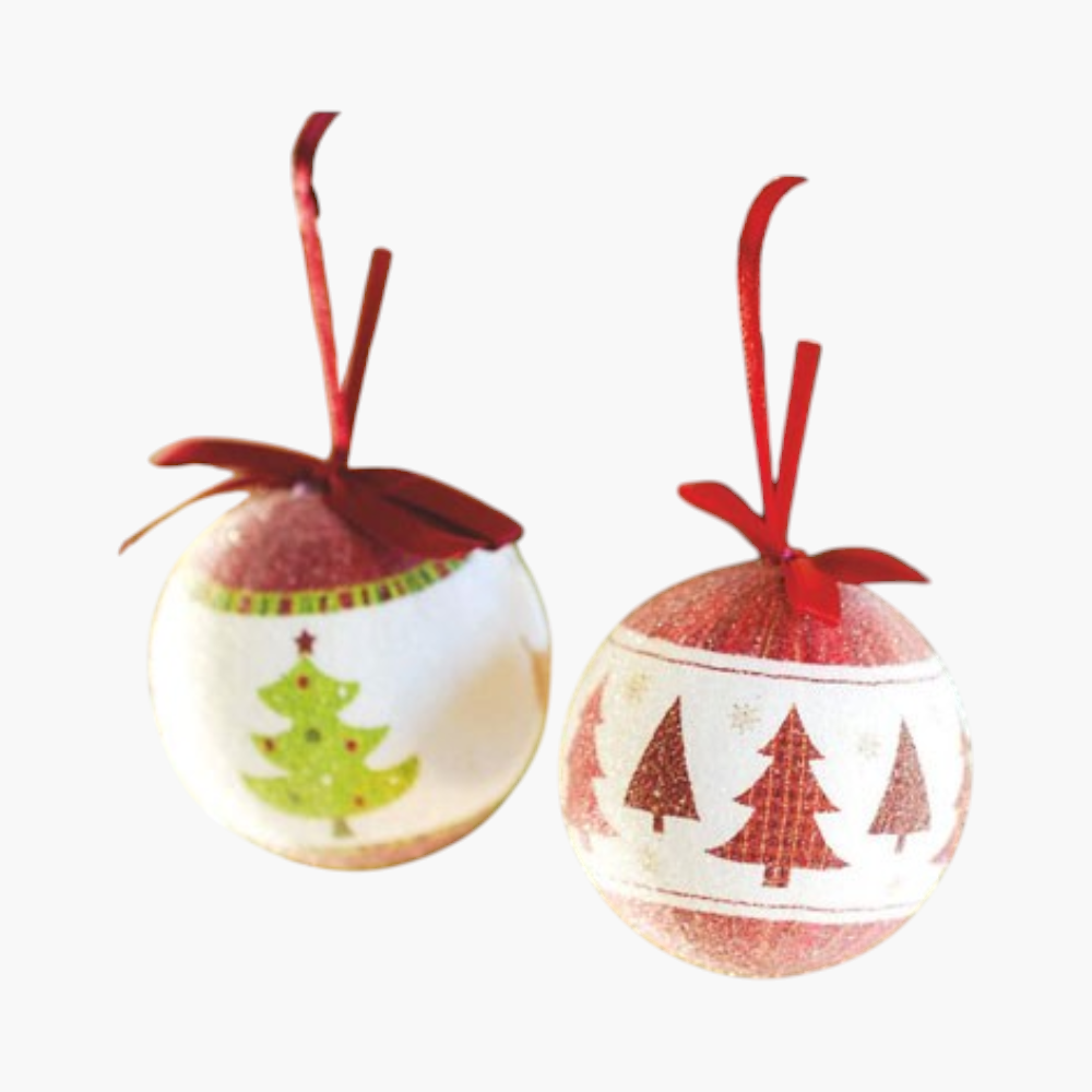 PDP - snowychristmasbaubleingiftbox square #F8F8F8 background