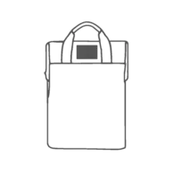 60 x 40 mm - Front at the top