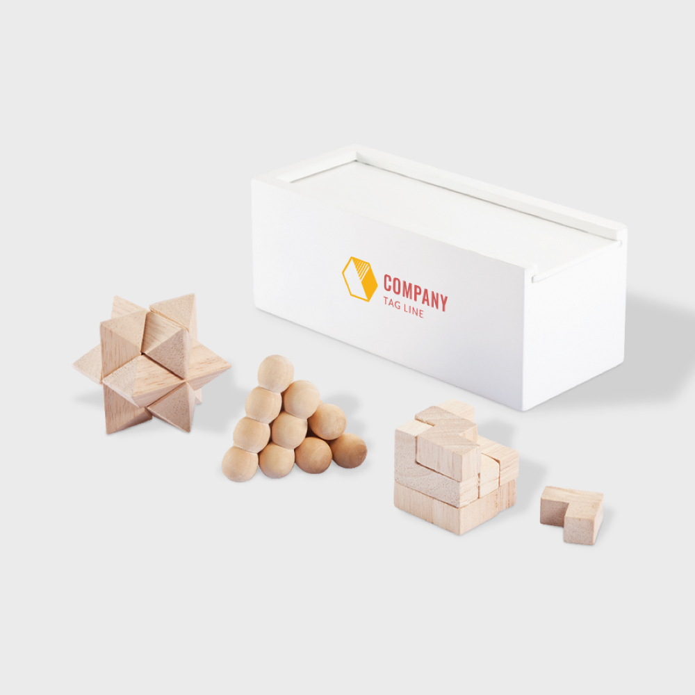 3 pcs brain teaser set PLP SQ