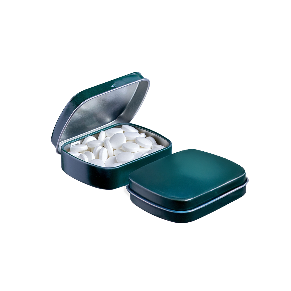 minihingedtin DARK GREEN
