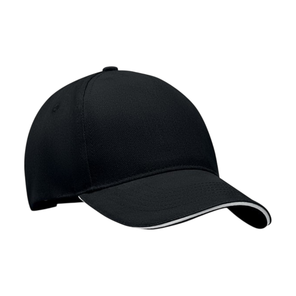 ICON - longbeachsinga5panelbaseballcap white+_black