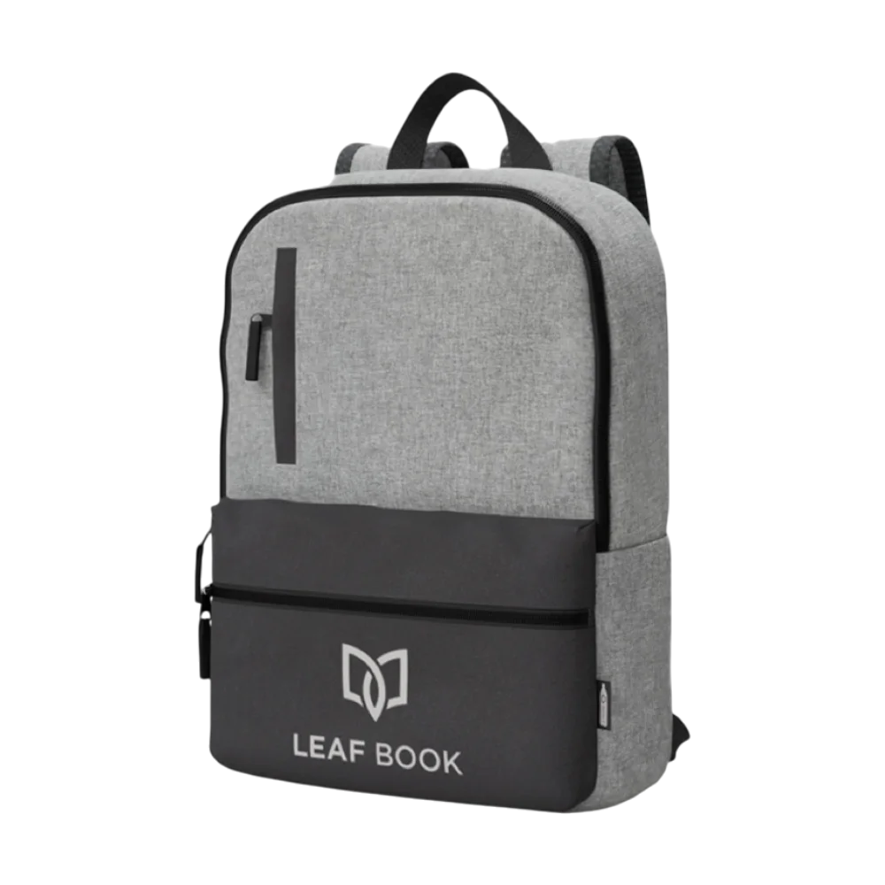 Reclaim 15- GRS recycled two-tone laptop backpack 14L PLP SQ