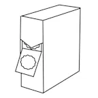 Dispenser per rotolo