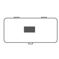 50x25 mm - Dessus