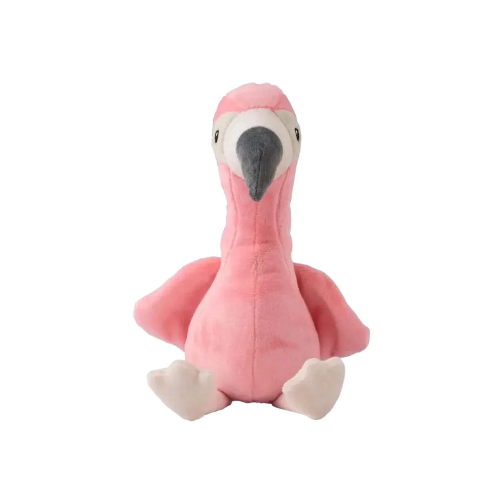 Custom Plush Flamingo - front view