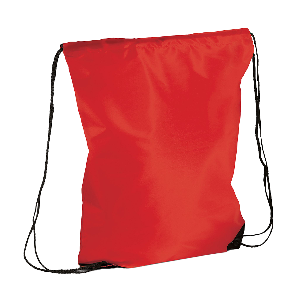 drawstringbagrpet red