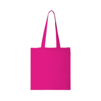 Carolina 100 gsm cotton tote bag 7L magenta