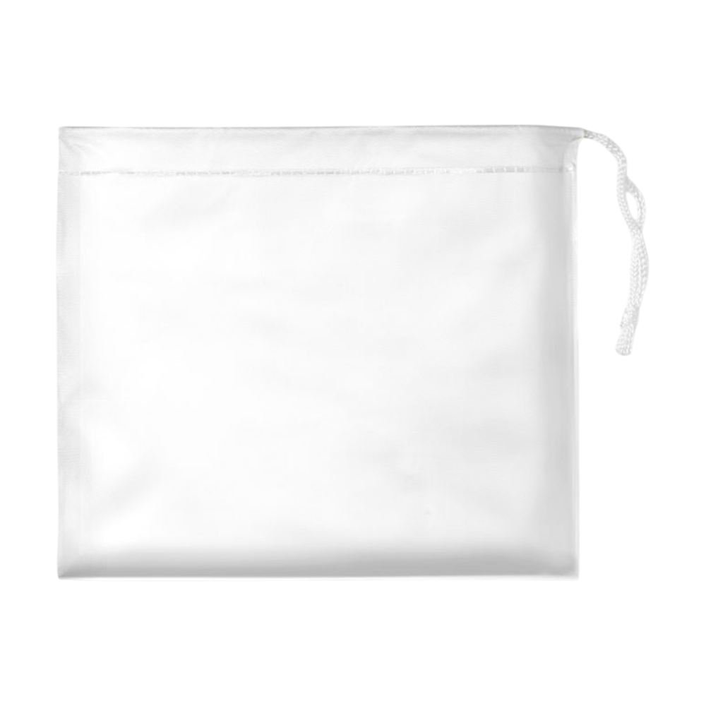ICON - raincoatinpouch white