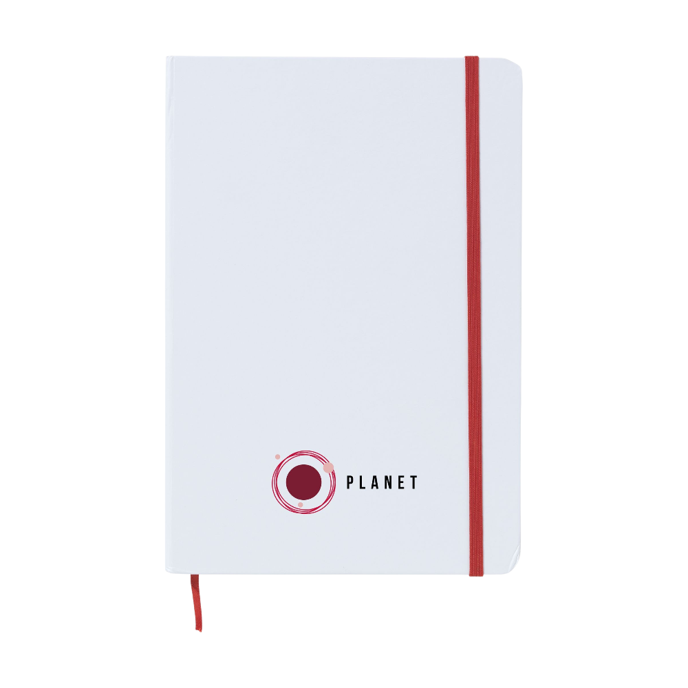 ICON - whitenotea5papernotebook red