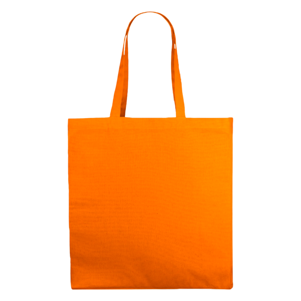 m² cotton tote bag 13L orange